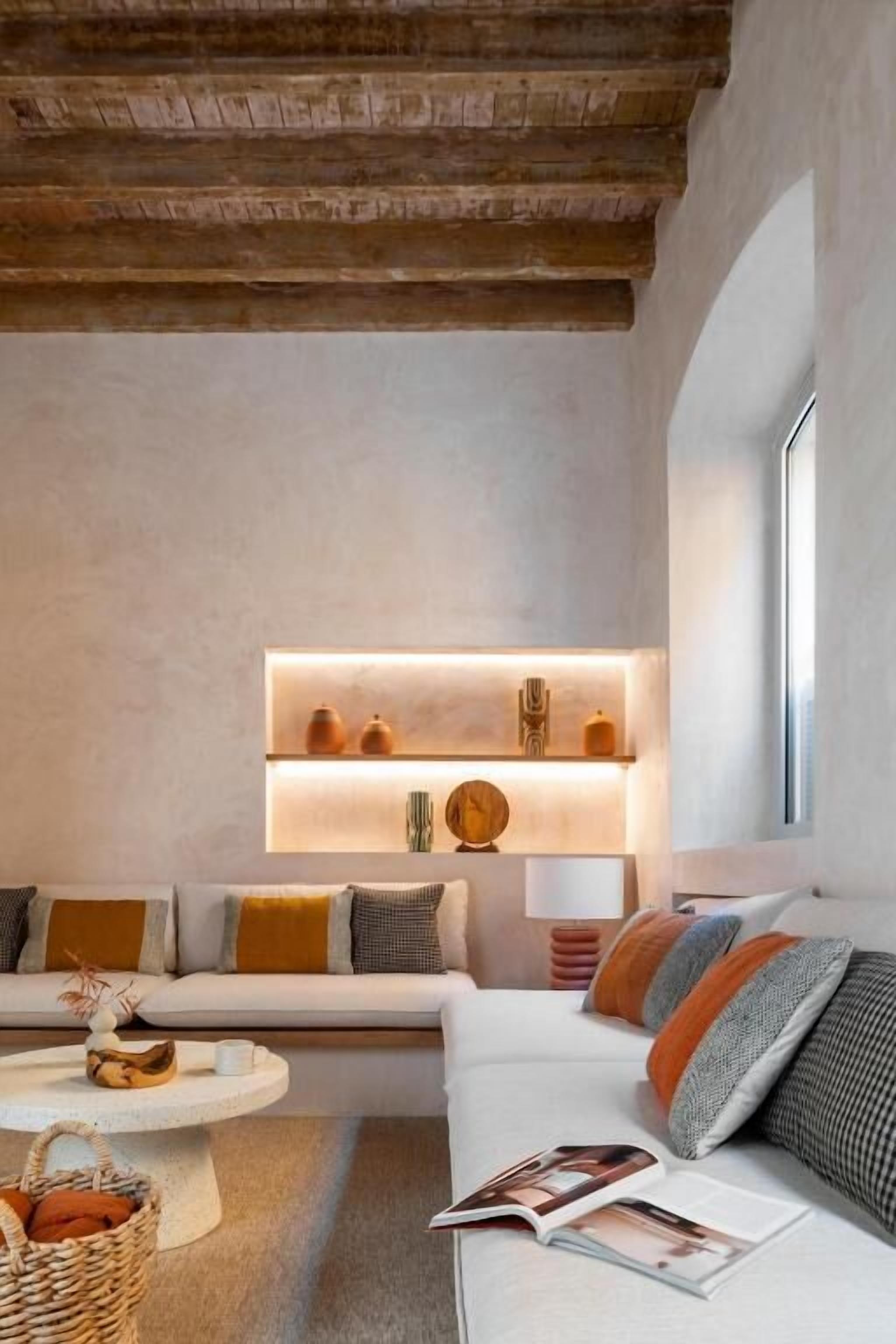Casa Deluxe, patio, vista a la ciudad | Área de sala de estar