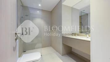 Leilighet, balkong | Bad