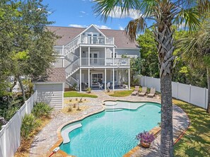 Pool - Rolling Retreat 77–Gulfview Escape–Sleeps 16 (Santa Rosa Beach)