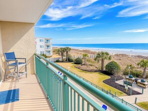 Property grounds - Windy Hill Dunes 205- 3BR/3BA oceanfront condo in Windy Hill (North Myrtle Beach)