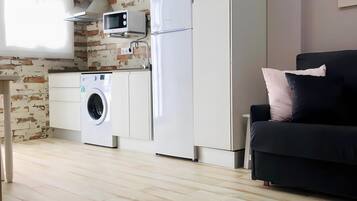 Apartamento | Cozinha privada | Produtos de limpeza