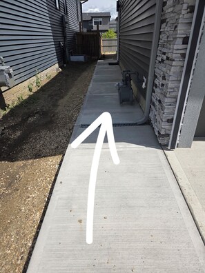 Enceinte de l’hébergement