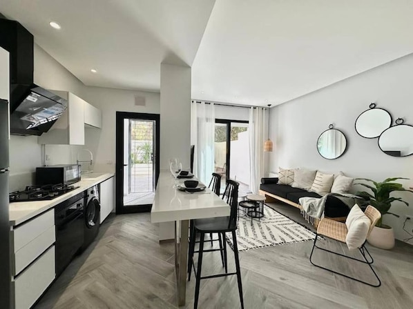 Apartment, 1 Bedroom, Smoking | Living area - Onyx Apartment at Lake 2 With Beautiful Terrace (Tunis)