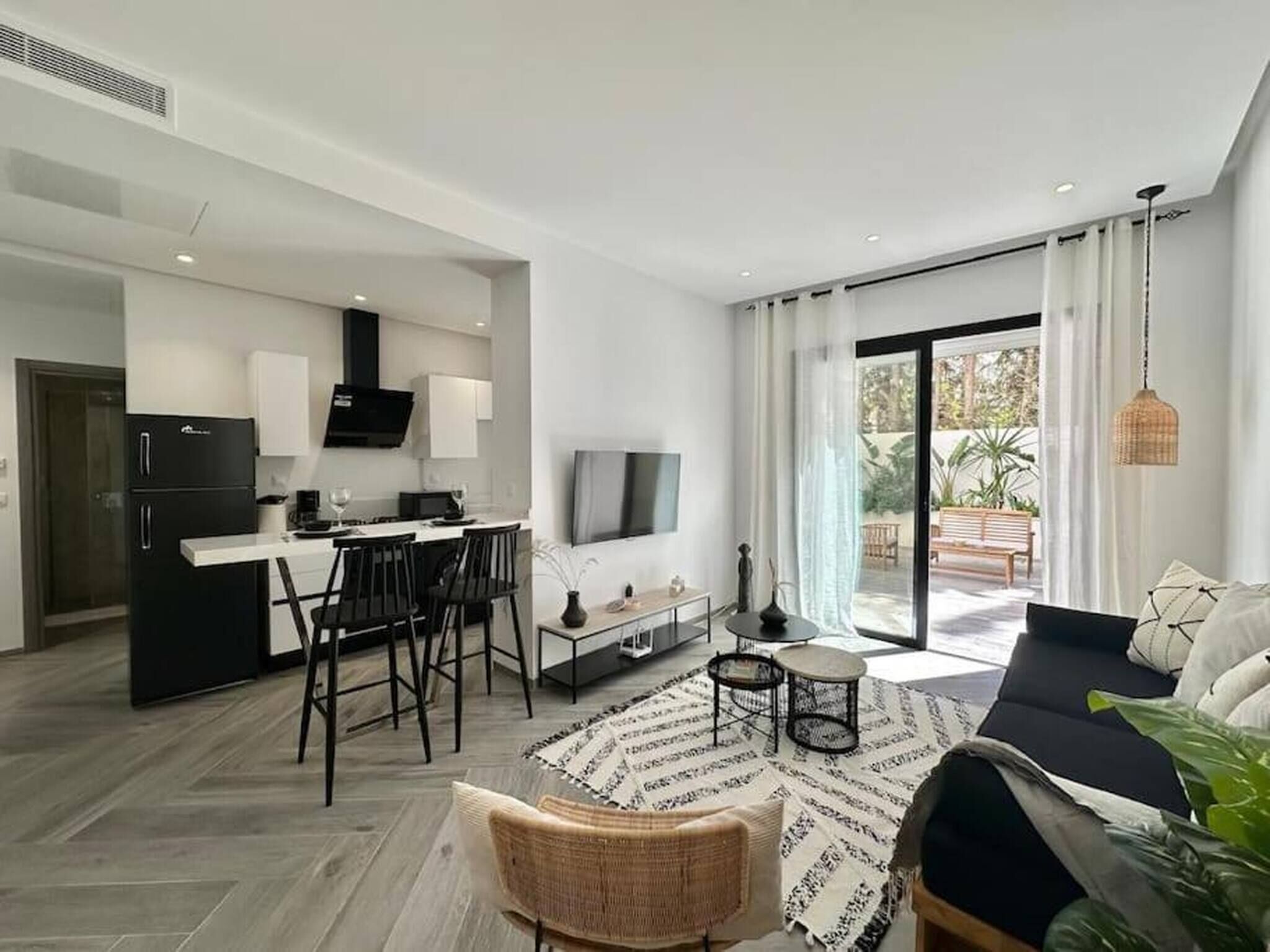 Departamento, 1 habitación, para fumadores | Área de sala de estar
