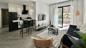 Leilighet, 1 soverom, røyk | Oppholdsområde