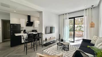 Departamento, 1 habitación, para fumadores | Área de sala de estar
