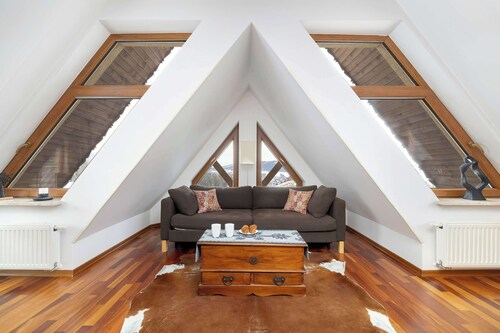 View Apartment | Balcony with Mountain View, Parking.