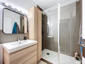 Hair dryer - Sea View Apartment with Terrace & Parking (Mauguio)