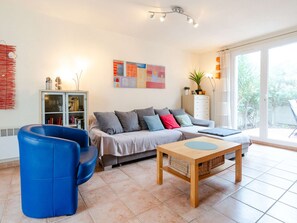 TV - 3-room villa in Narbonne-Plage, pets allowed (Narbonne-Narbonne Plage-Narbonne Plage)