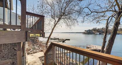 Lakefront Family Home w/ Dock & Views in Vinita!