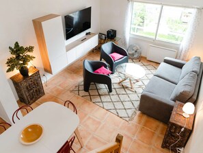 TV - A/C T2 Mezzanine, 6 Guests - Plage des Chalets, Gruissan (Gruissan)