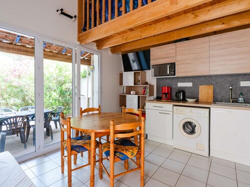 Pavillon T2 Mezzanine Climatisé avec Terrasse Spacieuse