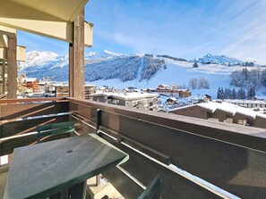 Outdoor dining - Cozy studio in La Clusaz for 2 people (La Clusaz)