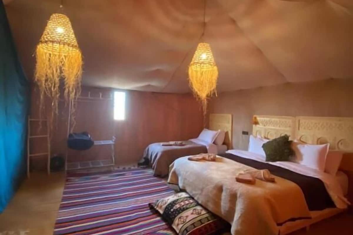 Comfort Quadruple Room, Desert View | In-room safe