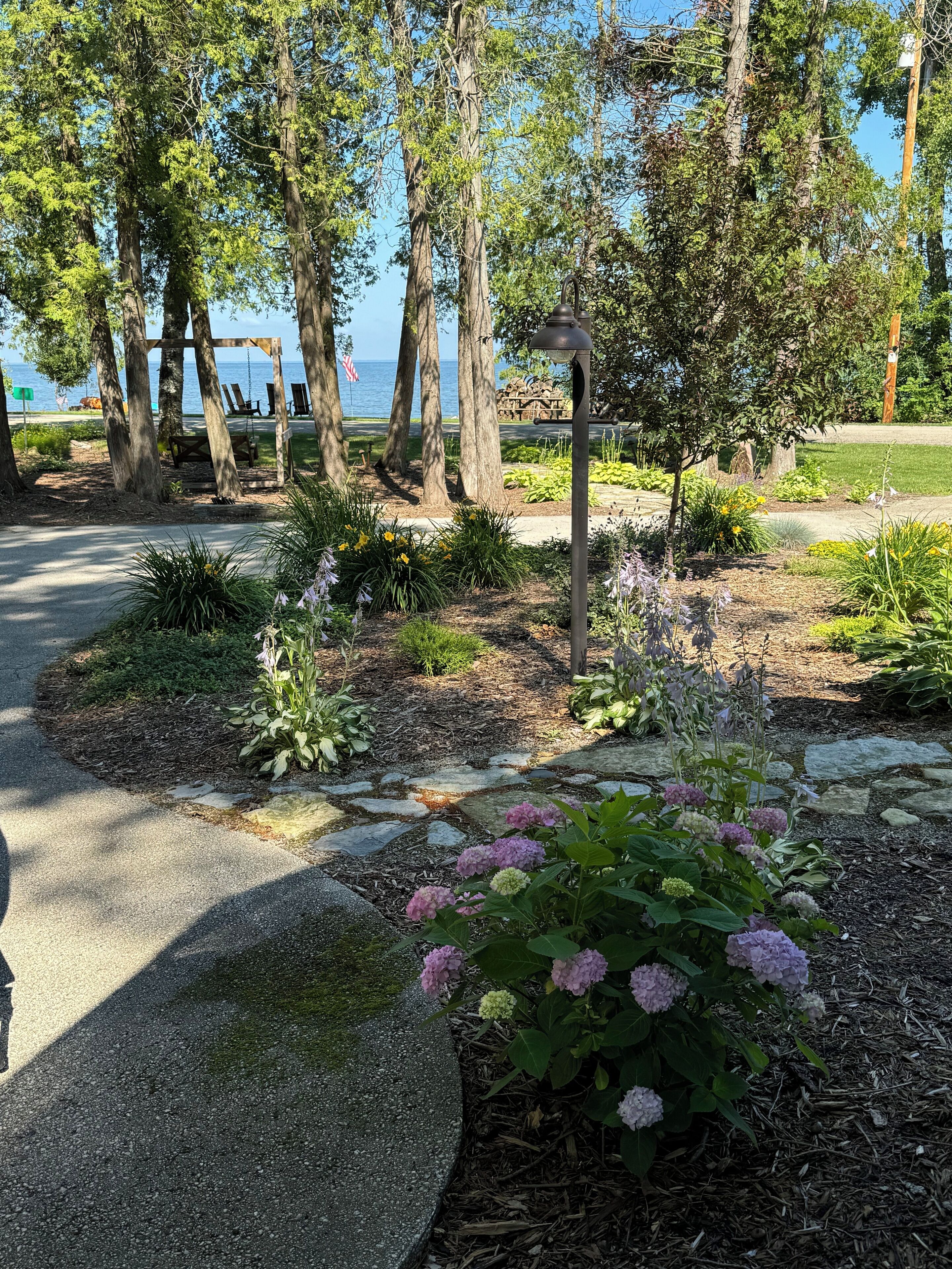 Enceinte de l’hébergement