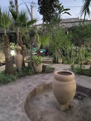 Overnattingsstedets uteområder