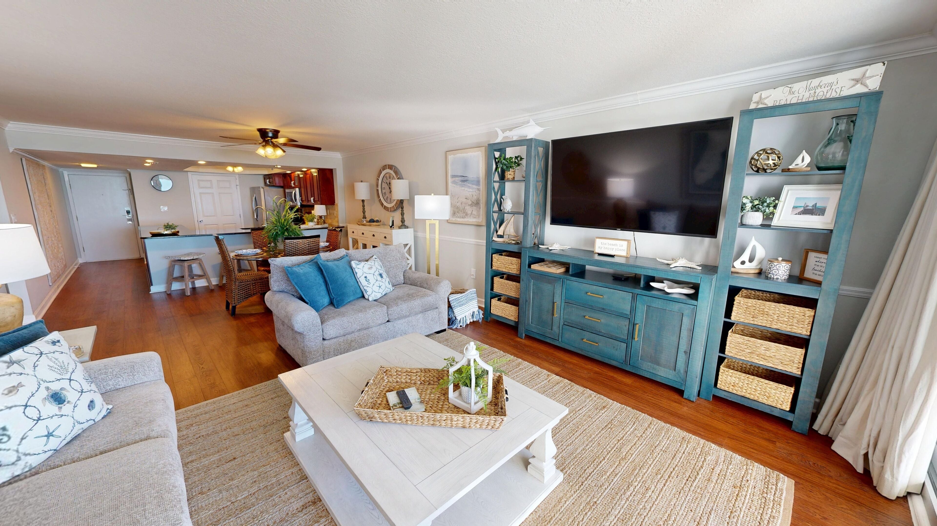 Lejlighed - 2 soveværelser | Opholdsområde | Smart-tv