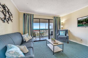 Condo, 1 Bedroom | Living area - Casa Del Mar 309 1 Bedroom Condo (Galveston)