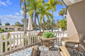 House, 2 Bedrooms | Terrace/patio - Anchors West 2 Bedroom Home (Holmes Beach)