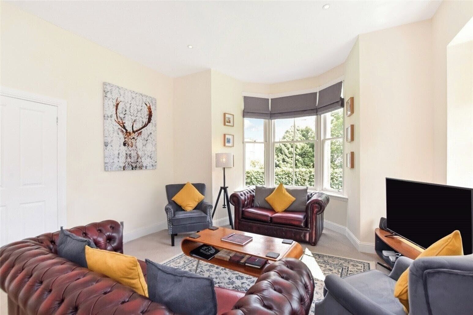 TV connectée, livres, chaîne hi-fi