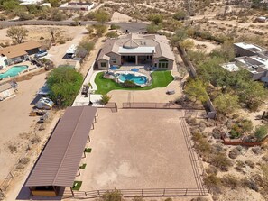Exterior - The Family Room-Pool & Outdoor Games-Game Room (Scottsdale)