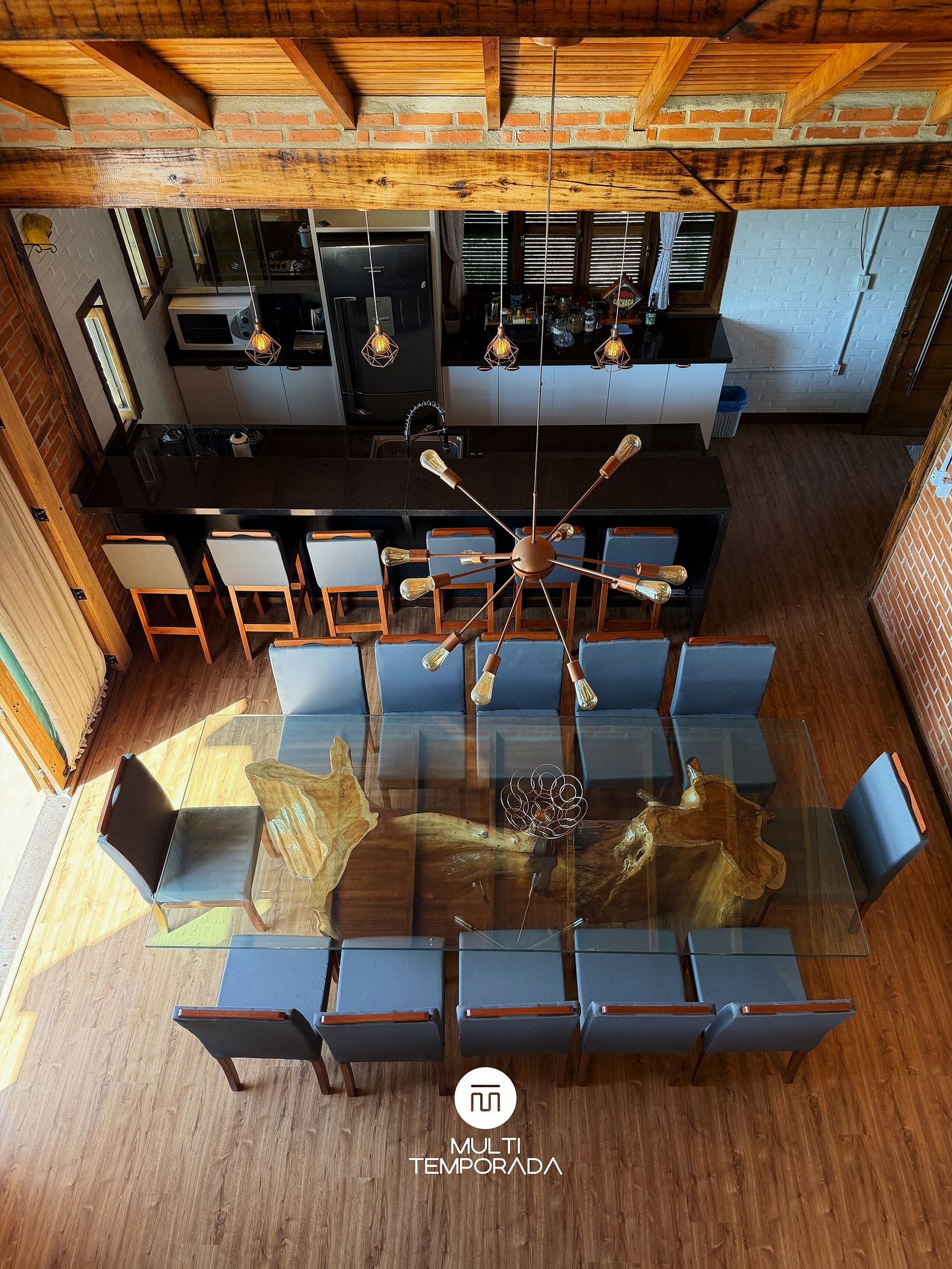 奢華木屋 | 用餐區