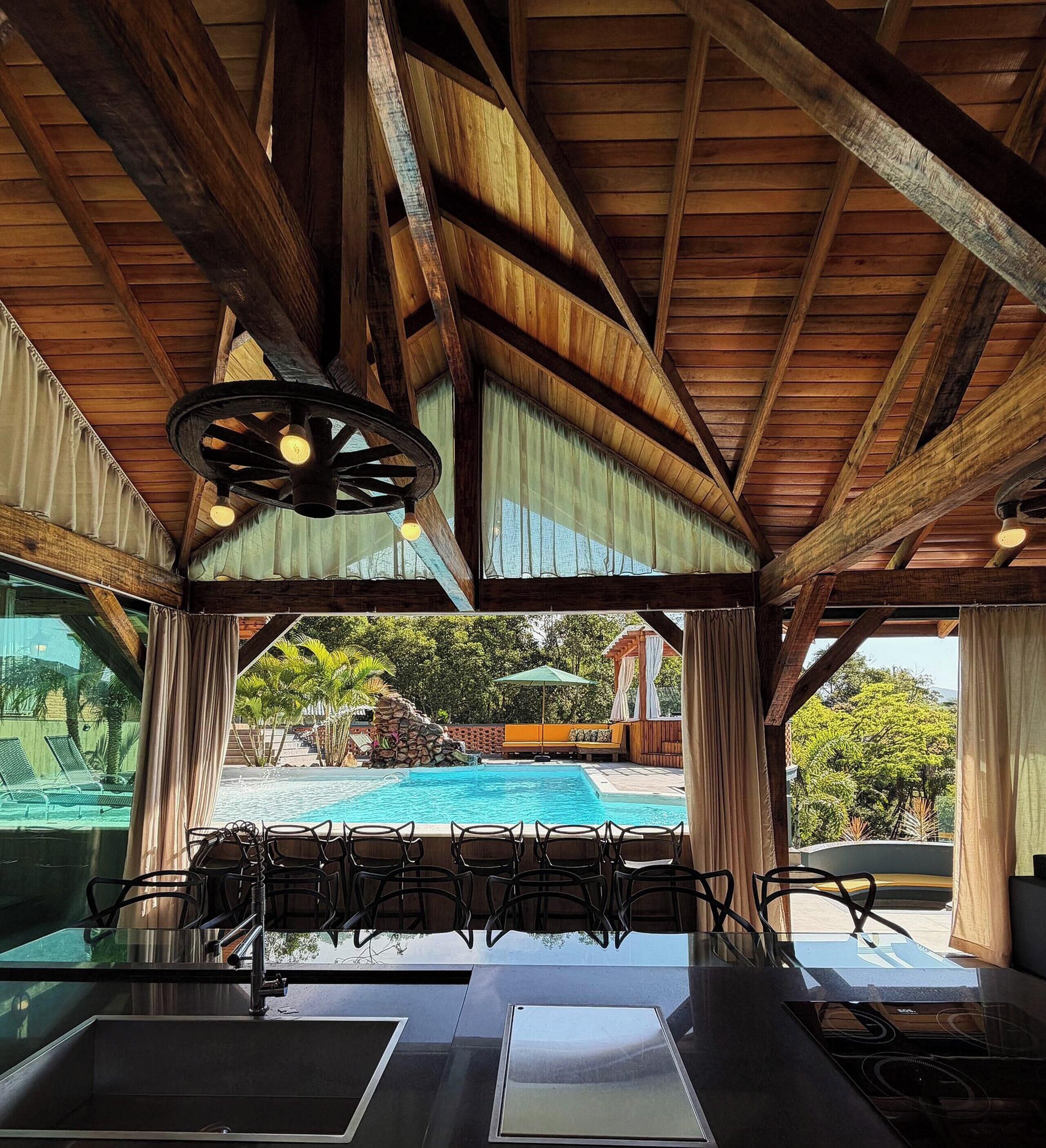 Luxury Cottage, Hot Tub, Mountain View | Pool | Outdoor pool, sun loungers