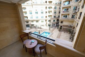 Superior Twin Room, Balcony, Pool View | Pool | Outdoor pool - Rock Pyramids Hotel (Giza Governorate)