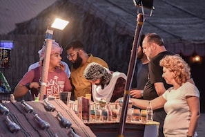 Miscellaneous - Evening Desert Safari with Desert Camping with dinner and liver shows (Dubai)