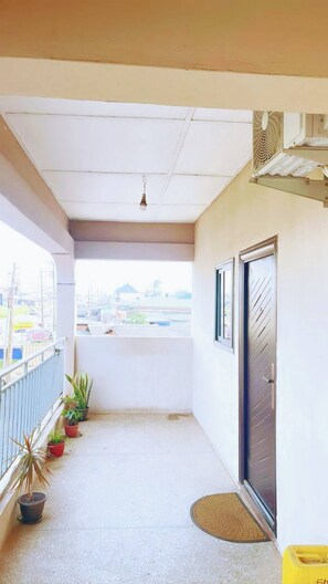 Appartement, 1 chambre, balcon, vue sur la ville | Balcon