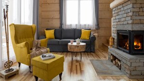House | Living area - Comfortable Holiday Home, 3 Bedrooms, Fireplace (Zakopane)