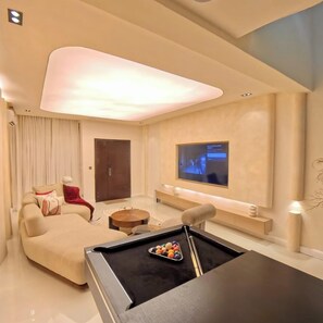 Family Apartment, Balcony, City View | Living area - Astro Homes And Apartment (Abuja)