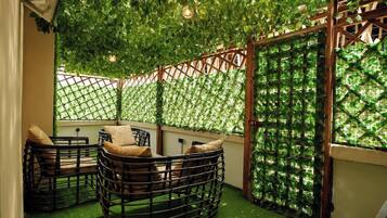 Economy Apartment, Balcony, City View | Property grounds