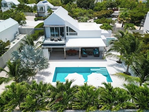 Exterior - Villa As You Wish: Private Pool, Walk to the Beach (Leeward Settlement)