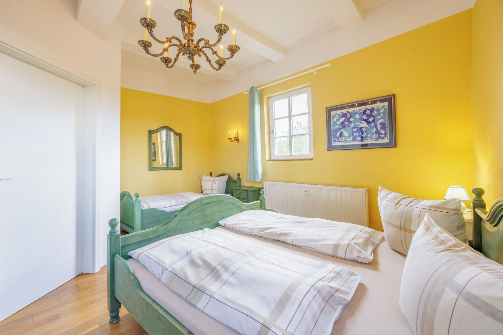 6 chambres, accès Internet