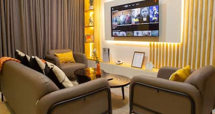 Cozy 2BED w/ Private Cinema @ Bodija, Ibadan