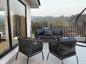 Family Double or Twin Room, River View, Ground Floor | BBQ/picnic Area - Corbett Anandavana (Ramnagar)