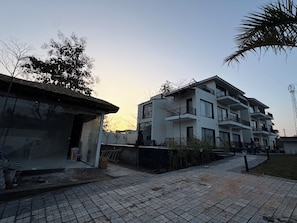 Façade de l’hébergement