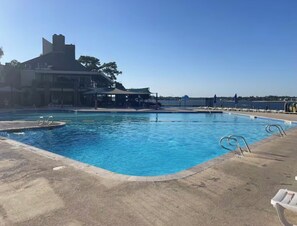 Outdoor pool - Conroe Waterfront Retreat & Luxury Resort Setting (Montgomery)