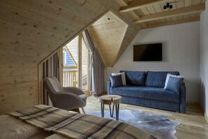 TV connectée, cheminée