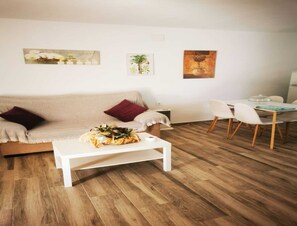 Apartment | Living area - Cozy House in El Palmar for 4 Guests (Vejer de la Frontera)