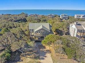 Exterior - Boots to Beach: Completely Remodeled | Dog Friendly | Shared Walkway to the Beac (Duck)