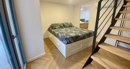 Appartement au Pays Basque-Vue montagne