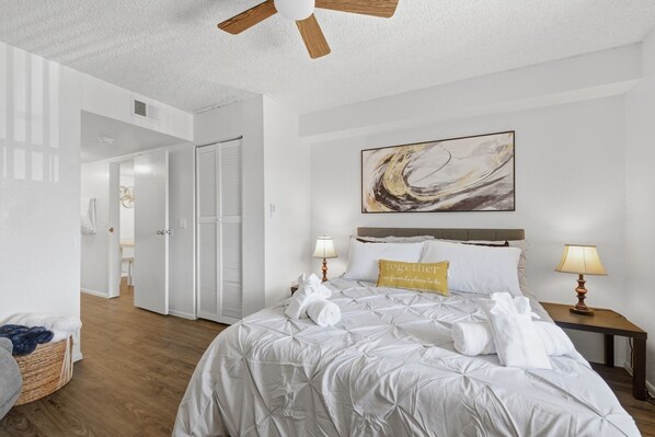 1 bedroom, desk, iron/ironing board, free WiFi