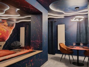 Dining - LoveRoom Loft Sensation with SPA in the Ardennes (Renwez)