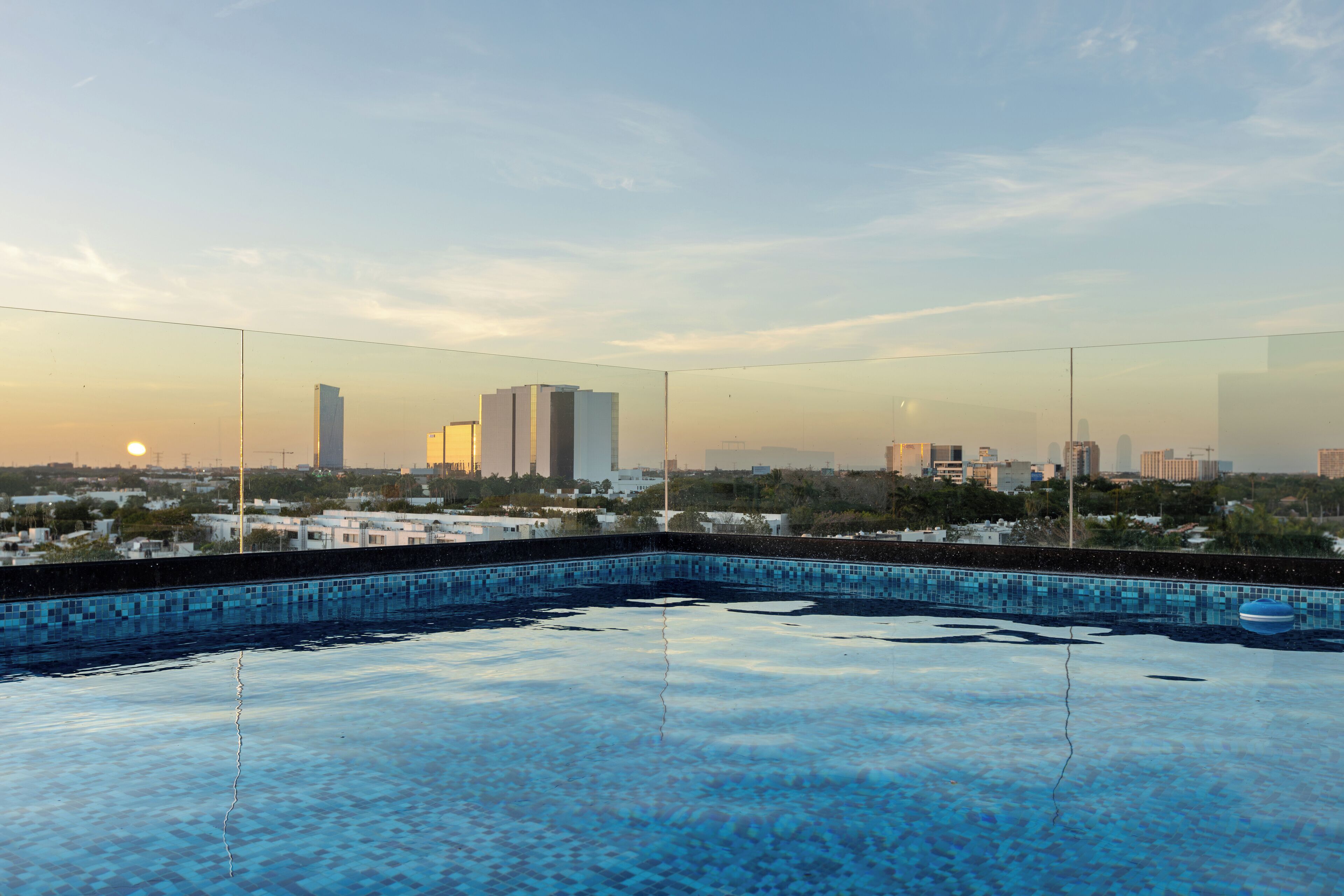 Alberca al aire libre 