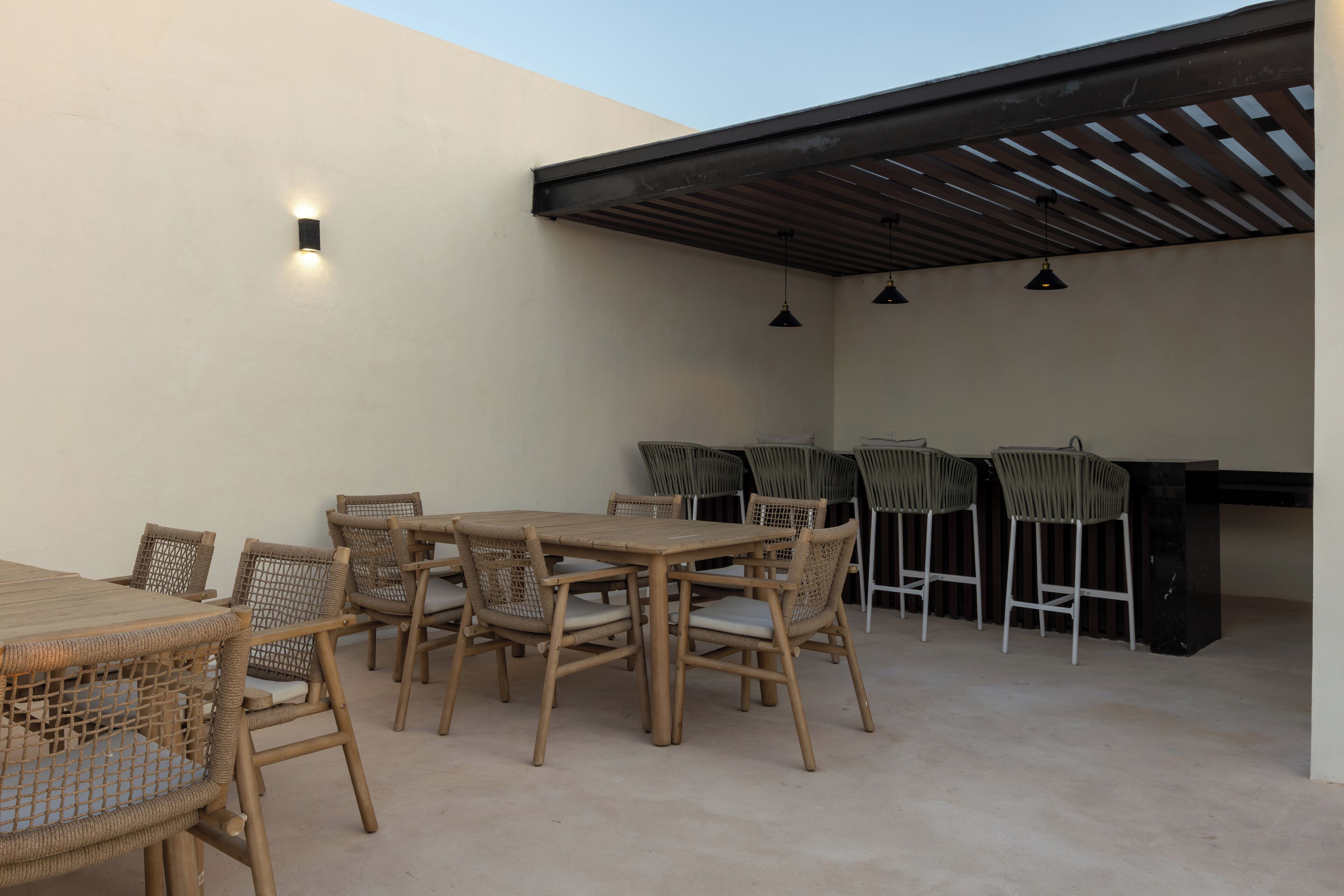 Restaurante al aire libre