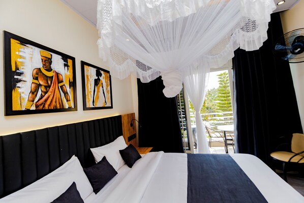 Superior Double Room | Individually decorated, individually furnished, desk, laptop workspace - One Click Cozy Suites (Kigali)