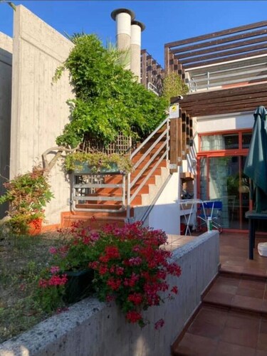 Spacious house separate entrance, private garden pool and close to the sea
