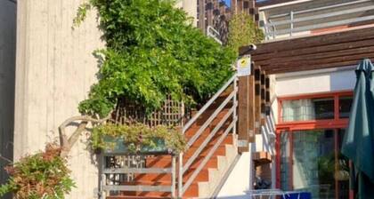 Spacious house separate entrance, private garden pool and close to the sea